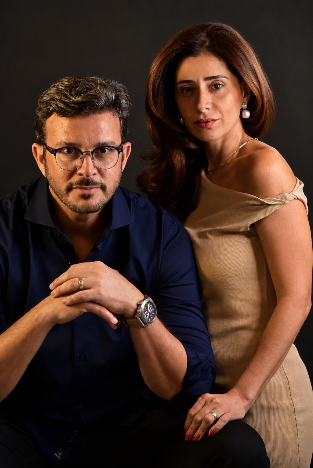 Marco e Anaile Becker, fundadores do Salão Becker