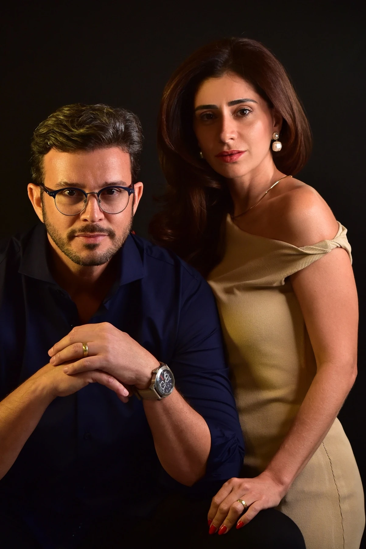 Marco e Anaile Becker, fundadores do Salão Becker